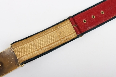 1st Kings Dragoon Guards Full Dress Pouch Belt, Pouch & Waist Belt - 11
