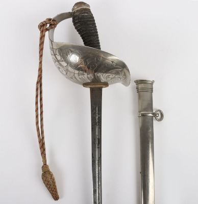 1st Kings Dragoon Guards 1912 Pattern Officers Sword by Wilkinson, 44663 - 2