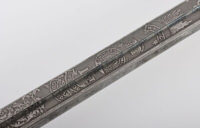 1st Kings Dragoon Guards 1912 Pattern Officers Sword by Wilkinson, 44663 - 8