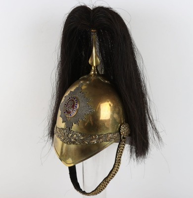 2nd (Queen&rsquo;s Bays) Dragoon Guards Officers 1871 Pattern Full Dress Helmet - 7