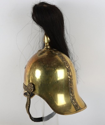 2nd (Queen&rsquo;s Bays) Dragoon Guards Officers 1871 Pattern Full Dress Helmet - 9