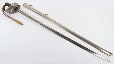 2nd Dragoon Guards 1888 Pattern Heavy Cavalry Sword by Wilkinson, 41821,