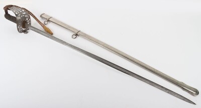 2nd Dragoon Guards 1888 Pattern Heavy Cavalry Sword by Wilkinson, 41821, - 4