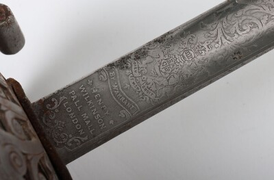 2nd Dragoon Guards 1888 Pattern Heavy Cavalry Sword by Wilkinson, 41821, - 10