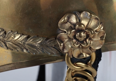 3rd (Prince of Wales Own) Dragoon Guards Officers 1871 Pattern Full Dress Helmet - 6