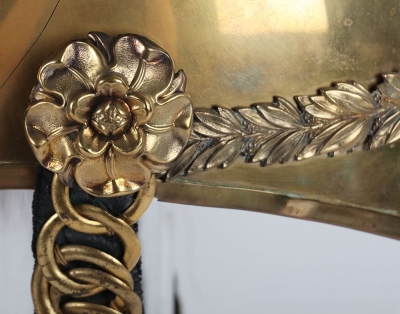 3rd (Prince of Wales Own) Dragoon Guards Officers 1871 Pattern Full Dress Helmet - 8