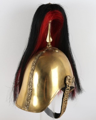 3rd (Prince of Wales Own) Dragoon Guards Officers 1871 Pattern Full Dress Helmet - 9