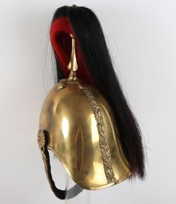 3rd (Prince of Wales Own) Dragoon Guards Officers 1871 Pattern Full Dress Helmet - 10