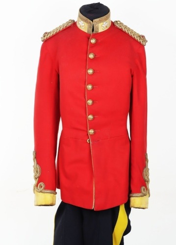 3rd (Prince of Wales Own) Dragoon Guards Officers Full Dress Tunic