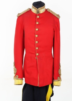 3rd (Prince of Wales Own) Dragoon Guards Officers Full Dress Tunic