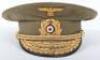 Kriegsmarine Tropical Pattern Admirals Peaked Cap