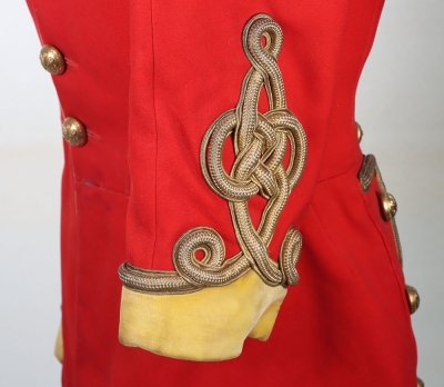3rd (Prince of Wales Own) Dragoon Guards Officers Full Dress Tunic - 8