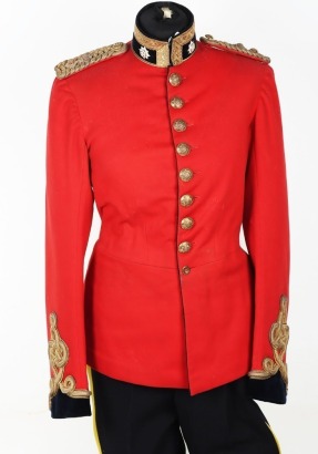 4th Royal Irish Dragoon Guards Officers Full Dress Tunic, Trousers & Boots
