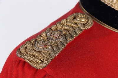 4th Royal Irish Dragoon Guards Officers Full Dress Tunic, Trousers & Boots - 9
