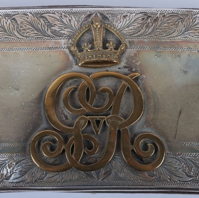 4th Royal Irish Dragoon Guards Officers Full Dress Pouch Belt, Pouch and Waist Belt - 6