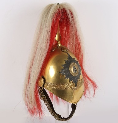 5th Princess Charlottes Dragoon Guards Officers 1871 Pattern Full Dress Helmet - 7