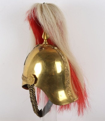 5th Princess Charlottes Dragoon Guards Officers 1871 Pattern Full Dress Helmet - 12