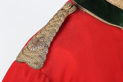5th Princess Charlottes Dragoon Guards Officers Full Dress Tunic - 2