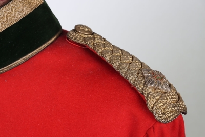 5th Princess Charlottes Dragoon Guards Officers Full Dress Tunic - 3