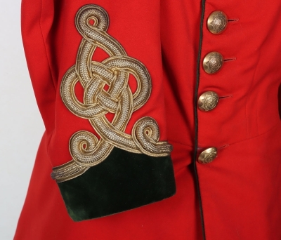 5th Princess Charlottes Dragoon Guards Officers Full Dress Tunic - 4