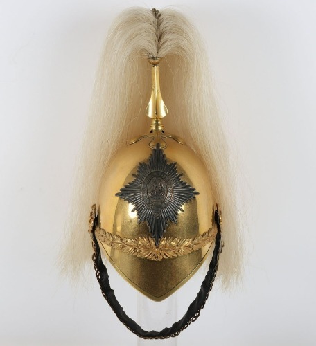 6th Dragoons Guards Carabineers 1871 Pattern Officer Helmet
