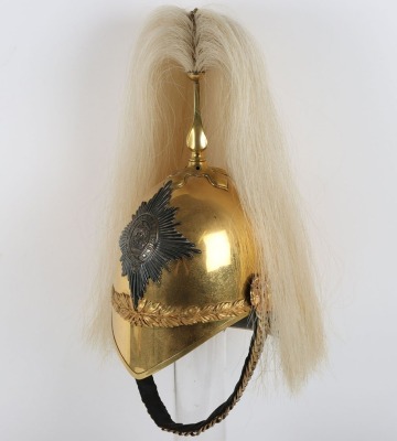 6th Dragoons Guards Carabineers 1871 Pattern Officer Helmet - 6