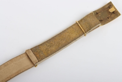 6th Dragoons Carabineers Officers Full Dress Waist Belt - 5