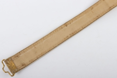 6th Dragoons Carabineers Officers Full Dress Waist Belt - 6