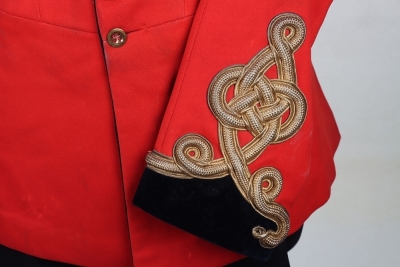 4th Royal Irish Dragoon Guards Officers Full Dress Tunic, Trousers & Boots - 4