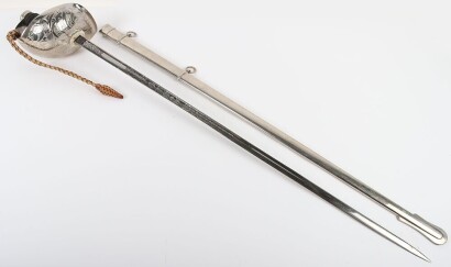 George V 6th Dragoon Guards Officers 1912 Pattern Cavalry Sword
