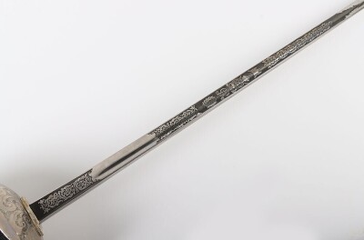 George V 6th Dragoon Guards Officers 1912 Pattern Cavalry Sword - 7