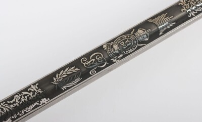 George V 6th Dragoon Guards Officers 1912 Pattern Cavalry Sword - 8