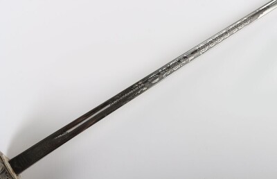 George V 6th Dragoon Guards Officers 1912 Pattern Cavalry Sword - 9