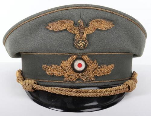 Third Reich Diplomatic Corps Leaders Peaked Cap