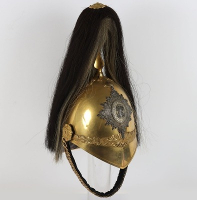 7th Princess Royals Dragoon Guards 1871 Pattern Full Dress Helmet - 6