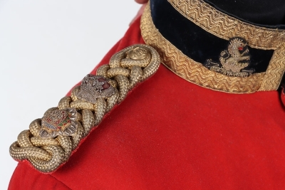 7th Princess Royals Dragoon Guards Colonels Full Dress Tunic - 2