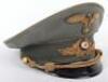 Third Reich Diplomatic Corps Leaders Peaked Cap - 3