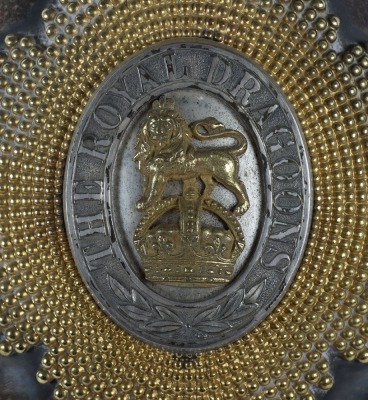 1st Royal Dragoons Officers Full Dress 1871 Pattern Helmet - 4