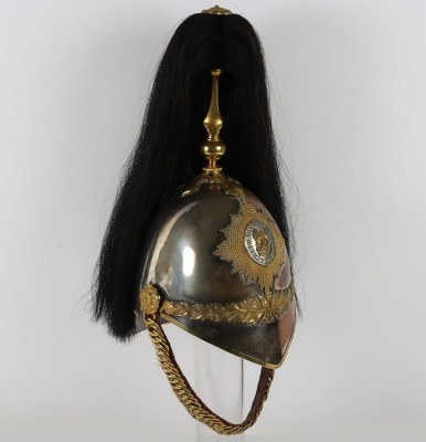 1st Royal Dragoons Officers Full Dress 1871 Pattern Helmet - 7