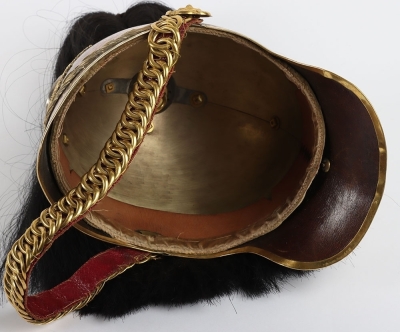 1st Royal Dragoons Officers Full Dress 1871 Pattern Helmet - 13