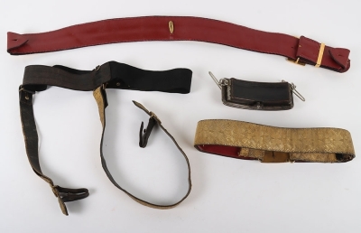 Scots Greys Officers Full Dress Pouch Belt, Pouch and Waist Belt - 2