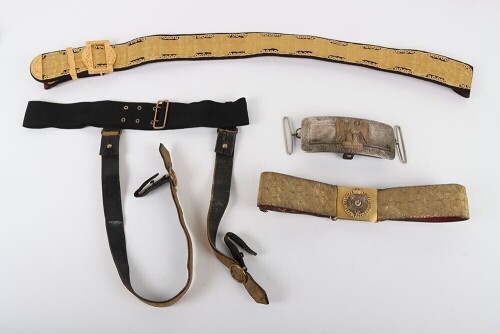 Scots Greys Officers Full Dress Pouch Belt, Pouch and Waist Belt