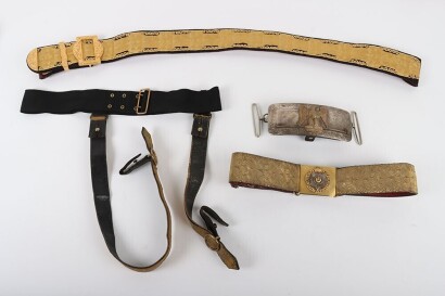 Scots Greys Officers Full Dress Pouch Belt, Pouch and Waist Belt