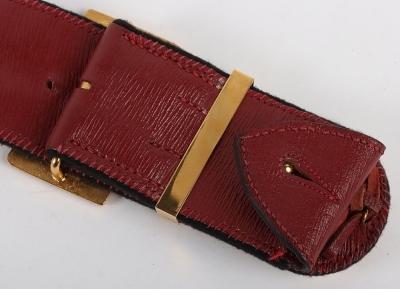 Scots Greys Officers Full Dress Pouch Belt, Pouch and Waist Belt - 12