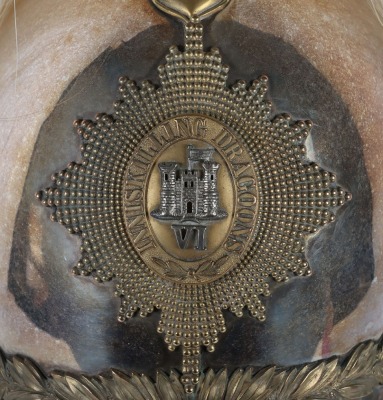 6th Inniskilling Dragoon Officers 1871 Pattern Helmet - 2