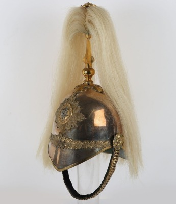 6th Inniskilling Dragoon Officers 1871 Pattern Helmet - 6