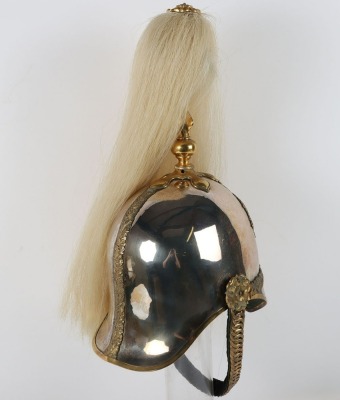 6th Inniskilling Dragoon Officers 1871 Pattern Helmet - 9
