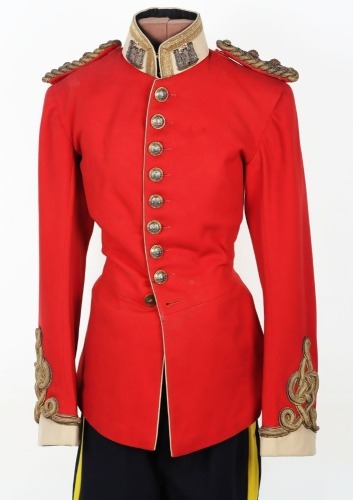 6th Inniskilling Dragoon Officers Full Dress Tunic