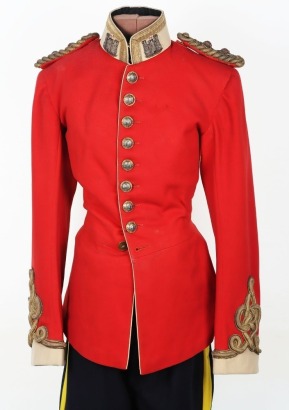6th Inniskilling Dragoon Officers Full Dress Tunic