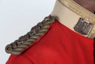 6th Inniskilling Dragoon Officers Full Dress Tunic - 2